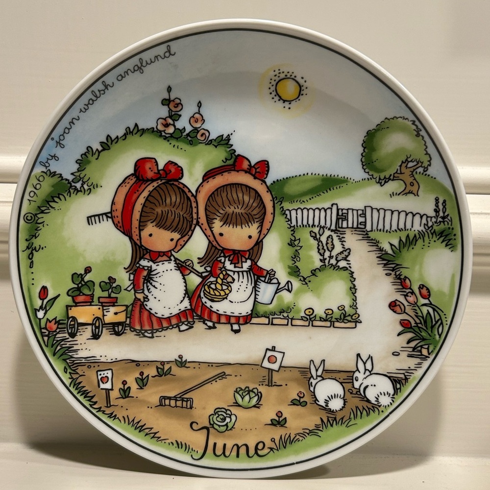 Joan Walsh Anglund Decorative Plate - June